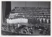 Graduation: Singing "Blessings, Glory, Wisdom and Thanks"