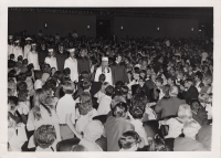 Graduation: Entering the auditorium