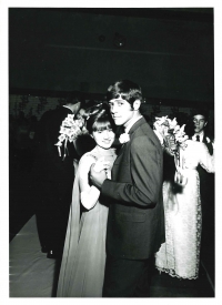 Julie Otto & Ken Slavens dancing at Miss SW Cornonation