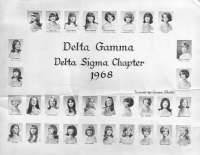 Delta Gamma Delta Sigma Chapter 1968