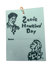 Sadie Hawkins Day tag