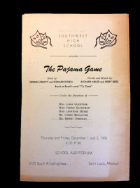 Pajama Game program 1966