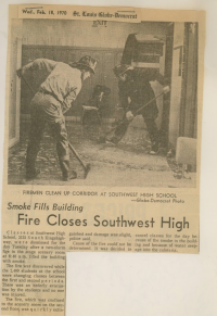 1970 SWHS Fire