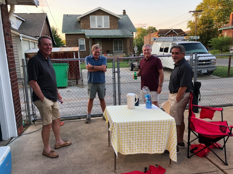 Terry O'Connell, Randy Jurgensen, Gale Wolff, Jim Rumbolo