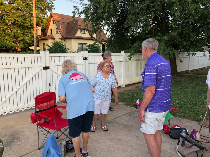 Nancy Sinn O'Reilly, Patty Guarino Gavin, Deb Welborn Curtis, Burt Knollmann