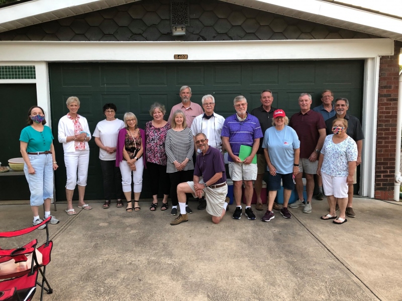 Randi Reed Weber, Susan Black Eaton, Carol Asher, Gini Bicket-FAnter, Deb Welborn Curtis, Julie Otto, John Yeager, David Eaton, Burt Knollman, Terry O'Connell, Nancy Sinn O'Reilly, Gale Wolff, Randy Jurgensen, Jim Rombolo, Patty Guarino Gavin