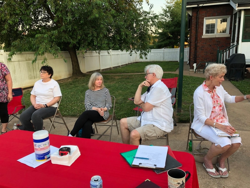 Carol Asher, Julie Otto,  David Eaton,  Susan Black Eaton