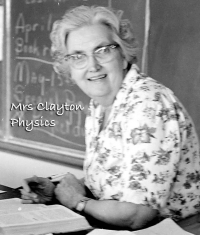 Mrs Clayton - Physics (photo by Discher)